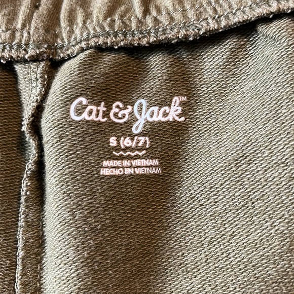 Camo Green Sweat Shorts - Picture 5 of 6